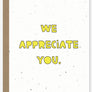 Appreciation Gratitude Card